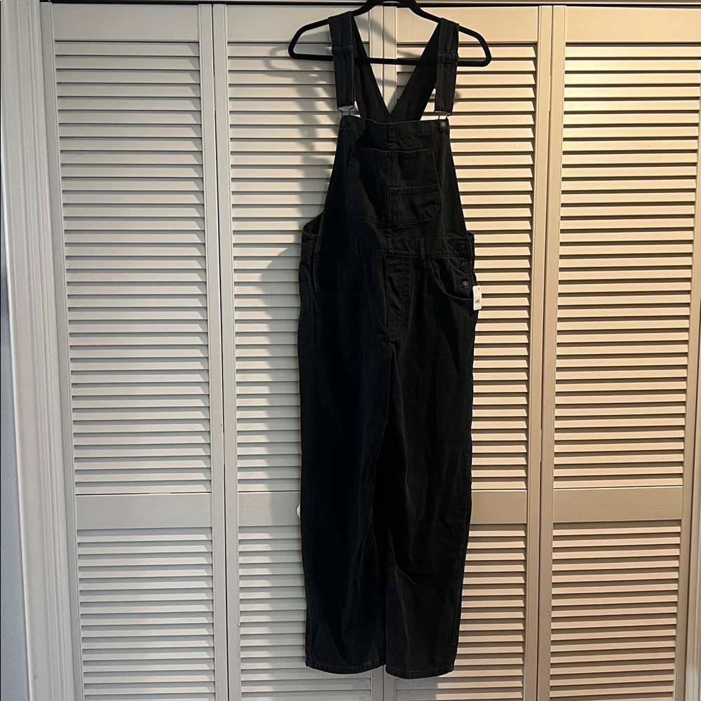 Free People Black Denim Overalls - Picture 5 of 13
